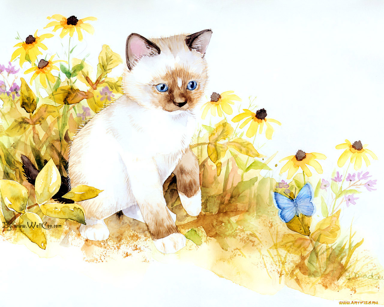 Картины котята Jane Maday